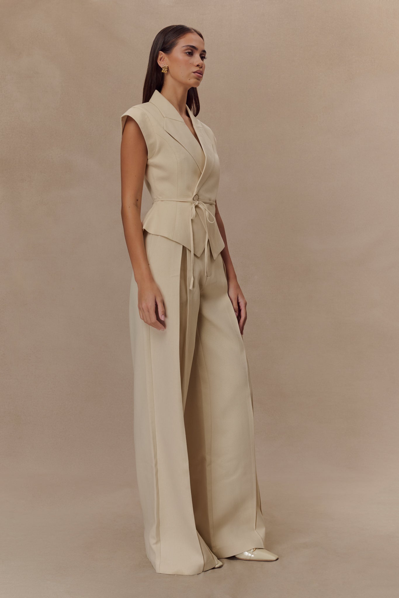 Raya Linen Sleeve Top