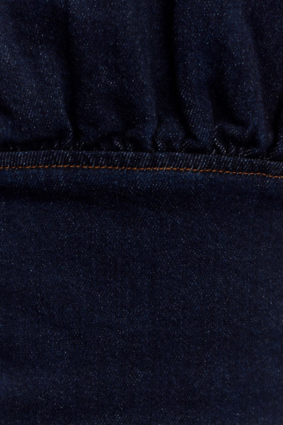 Cecilia Denim Frill Corset
