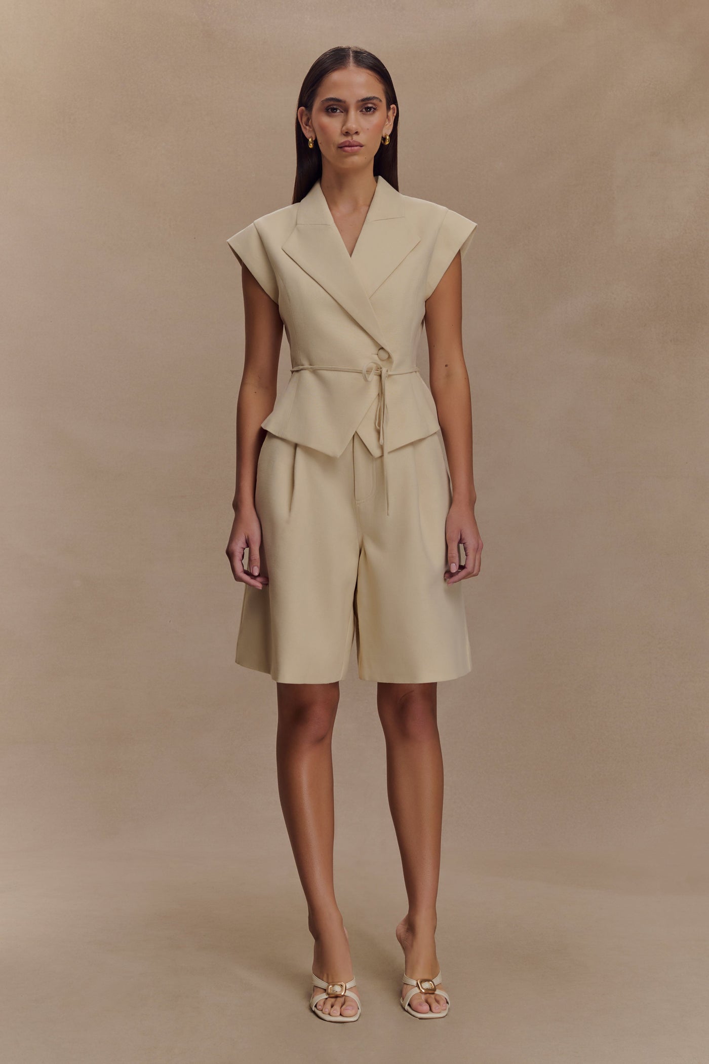 Raya Linen Sleeve Top