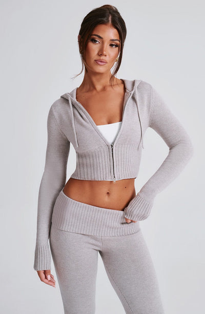 Portia Knit Hoodie
