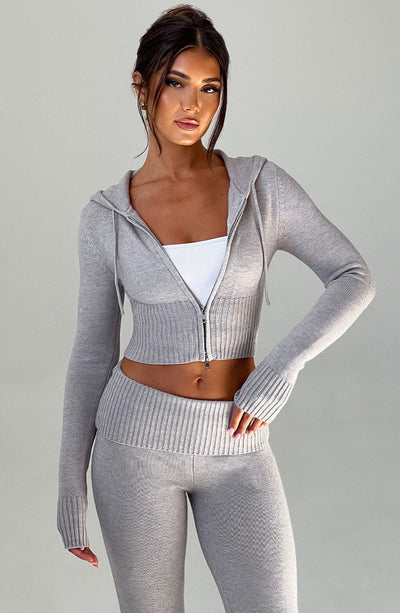 Portia Knit Hoodie
