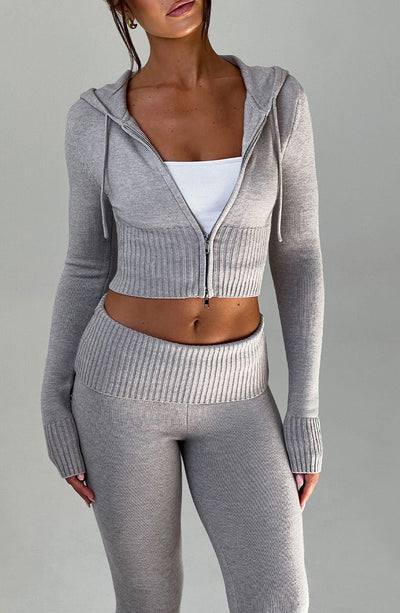 Portia Knit Hoodie